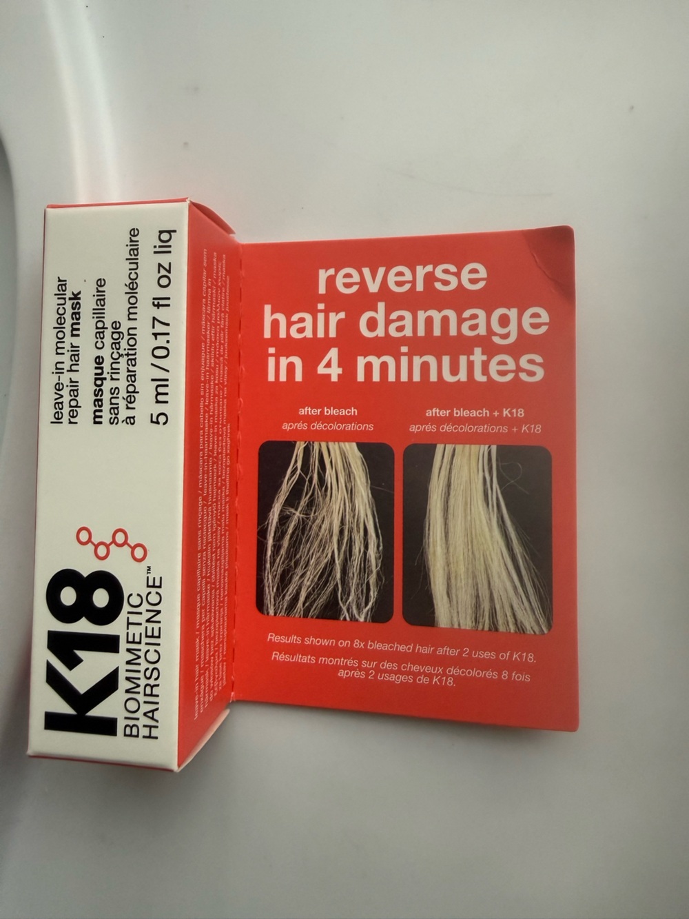 K18 Leave-In Molecular Repair Hair Mask